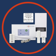 Zertifizierte Alarmanlage von Blockalarm
